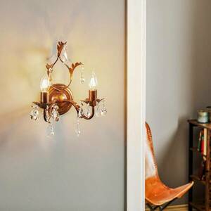 Teresa fali lámpa, csillár jellegű, két izzós kép