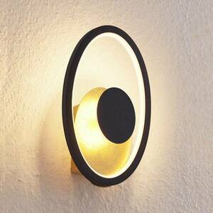 Lindby Feival LED fali lámpa, rozsda-arany kép