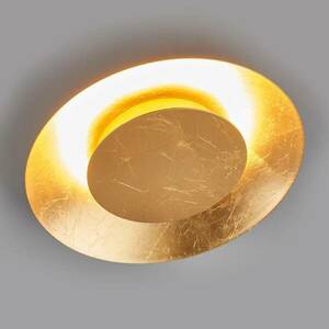 Keti LED mennyezeti lámpa, arany hatású, Ø 34, 5 cm kép
