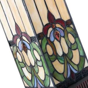 Asztali lámpa 5907, színes üveg Tiffany stílusban kép