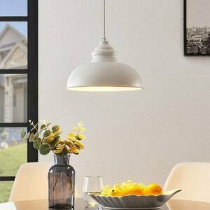 Lindby Cliona függő lámpa, matt fehér kép