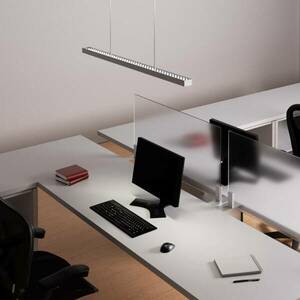 Jolinda LED függő lámpa irodába, ezüst kép