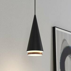 Lucande Naoh függő lámpa, egy izzós, fekete kép