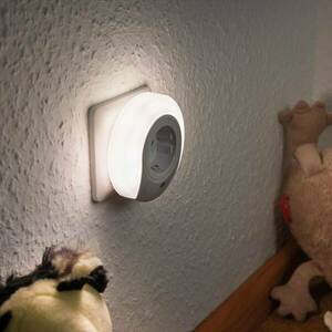 Paulmann Esby LED éjjeli lámpa foglalattal, kerek kép