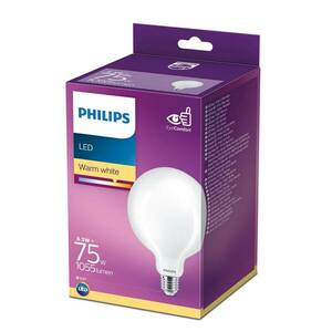 Philips LED Classic gömb lámpa E27 G120 8, 5W matt kép
