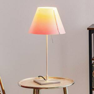 Luceplan Costanzina asztali lámpa alu, rózsaszín kép
