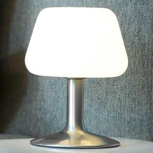 Kis LED asztali lámpa Till érintésvezérlővel, acél kép