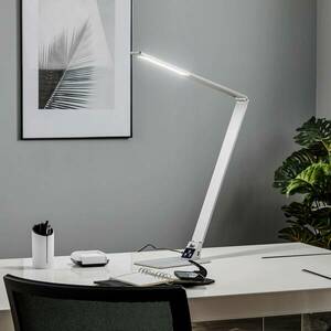 Lapos LED asztali lámpa Wasp alumíniumból kép