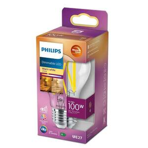 Philips LED Classic WarmGlow E27 A60 10, 5W világos kép