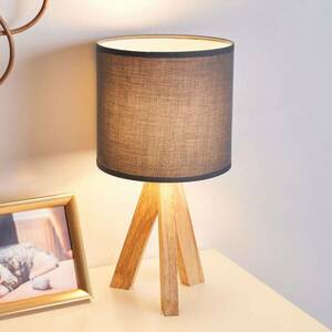 Pauleen Woody Love lámpa fából készült állvánnyal kép