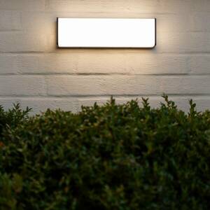 LED kültéri fali lámpa Doblo, téglalap 35cm 4 000K kép