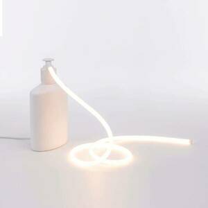LED dekor asztali lámpa Daily Glow, szappantartó kép