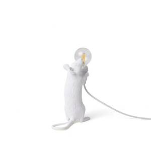 LED asztali világítás Mouse Lamp USB álló fehér kép