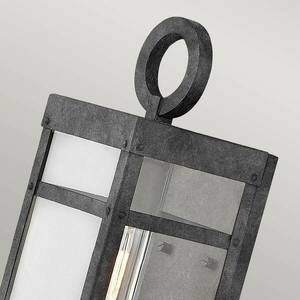 Porter kültéri fali lámpa, fekete, 33, 6 cm magas kép