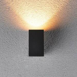 Paulmann Flame LED kültéri falilámpa, fekete kép