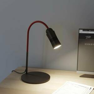 Neo! Table LED asztali lámpa dimm fekete/piros kép