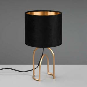 Grace asztali lámpa, Ø 18 cm, fekete/arany kép