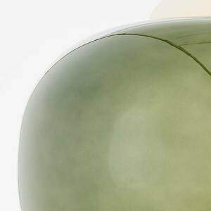 Blop függőlámpa üvegből, zöld kép