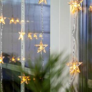 LED fényfüggöny Star Curtain, 30 égős kép