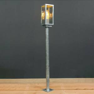 Ösvény lámpa Karo, szürkületérzékelő, 100 cm, cink kép