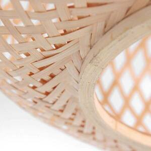 Maze bambusz mennyezeti lámpa, natúr kép
