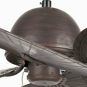 Mennyezeti ventilátor Cuba L, négy szárnyú, barna kép