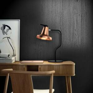 Garçon asztali lámpa Állítható árnyékoló réz/fekete kép