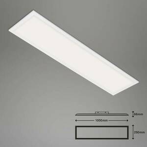 LED mennyezeti lámpa Piatto S dimmelhető CCT fehér 100x25cm kép
