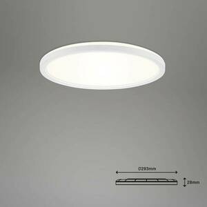 LED mennyezeti lámpa Slim S dimmelhető CCT fehér Ø 29 cm kép