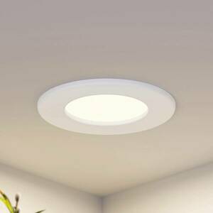 Prios LED süllyesztett lámpa Cadance, fehér, 11, 5cm, 10db, dimmelhető kép