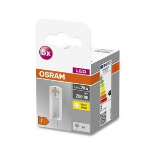 OSRAM Base PIN LED kapszula G4 1, 8 W 200 lm 5-ös kép