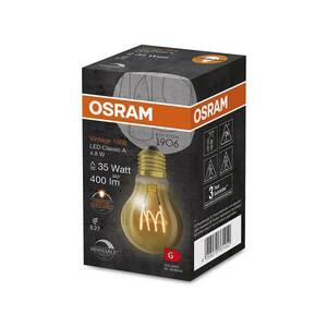 OSRAM Vintage 1906 Classic A LED E27 4, 8 W arany kép