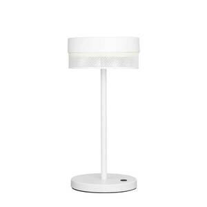 LED asztali világítás Mesh akku 30 cm magas, fehér kép