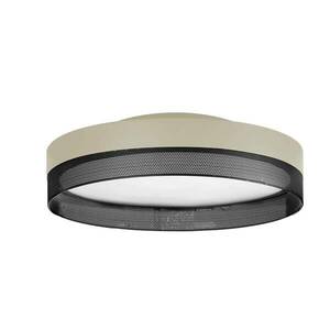 LED asztali világítás Mesh, 45 cm, homok/fekete kép