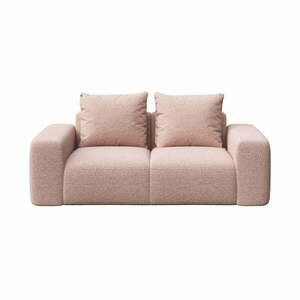 Világos rózsaszín buklé kanapé 212 cm Feiro – MESONICA kép