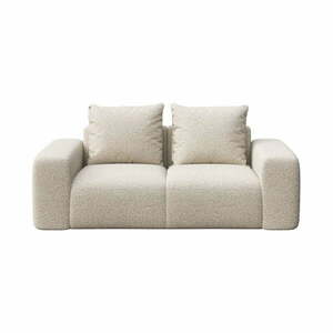 Bézs buklé kanapé 212 cm Feiro – MESONICA kép