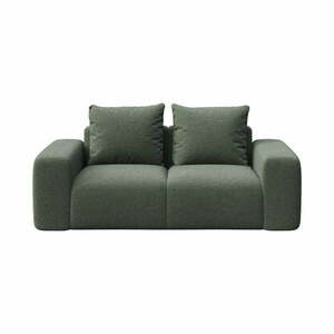 Zöld buklé kanapé 212 cm Feiro – MESONICA kép