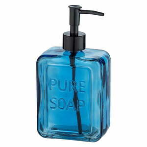 Pure Soap kék üveg szappanadagoló - Wenko kép