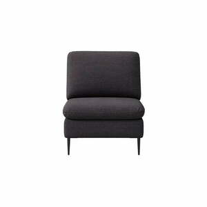 Fekete buklé fotel Moilo – MESONICA kép