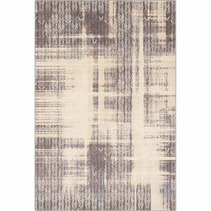 Bézs gyapjú szőnyeg 133x180 cm Braids – Agnella kép