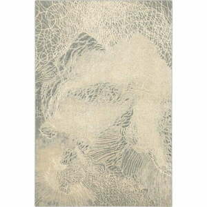 Bézs gyapjú szőnyeg 133x180 cm Dew – Agnella kép