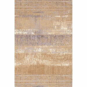 Barna gyapjú szőnyeg 133x180 cm Layers – Agnella kép