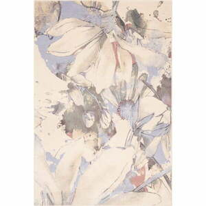 Krémszínű gyapjú szőnyeg 160x240 cm Lilia – Agnella kép