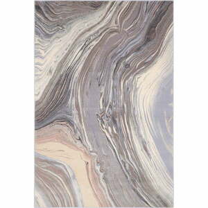 Szürke gyapjú szőnyeg 133x180 cm Agate – Agnella kép
