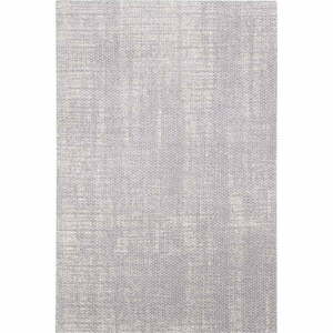 Világosszürke gyapjú szőnyeg 133x180 cm Eden – Agnella kép