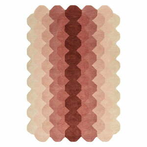 Rózsaszín gyapjú szőnyeg 160x230 cm Hive – Asiatic Carpets kép