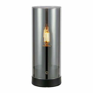 Fekete asztali lámpa üveg búrával (magasság 23 cm) Post – Markslöjd kép