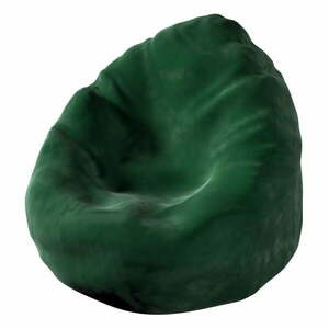 Zöld babzsákfotel Posh Velvet - Yellow Tipi kép