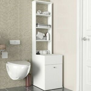 Nessa Fürdőszobai magas szekrény fehér kép
