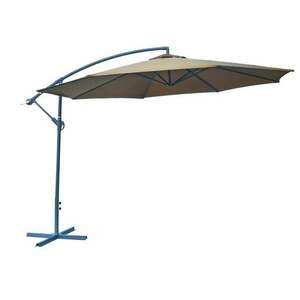 ROJAPLAST 8080 függő napernyő, hajtókarral - barna - ø 350 cm () kép